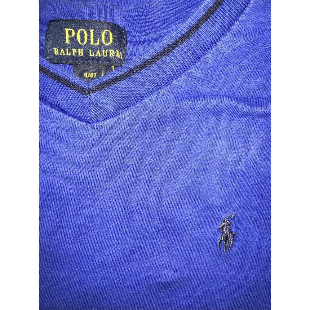 Lot Of Boys 4T Ralph Lauren Polo Brand T Shirts Back To School